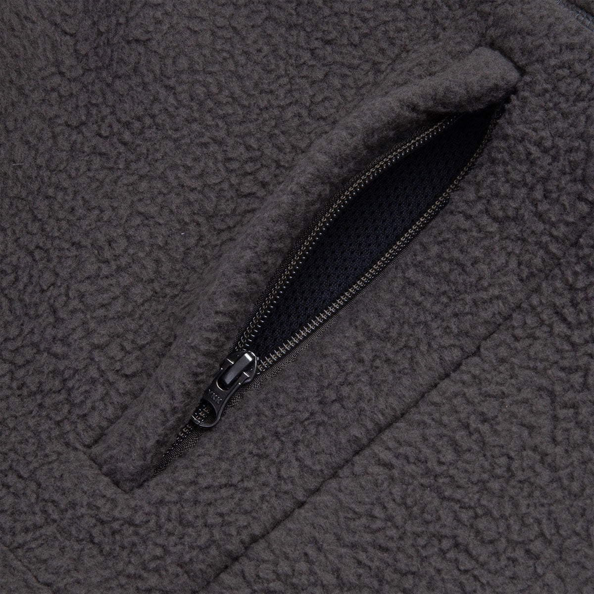 Polar Roman Fleece Jacket - Dirty Black image 4