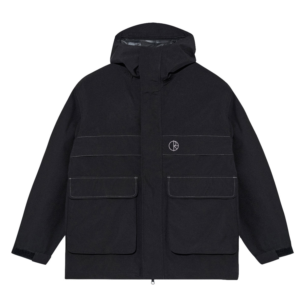 Polar Cargo Shell Jacket - Black/Silver image 1
