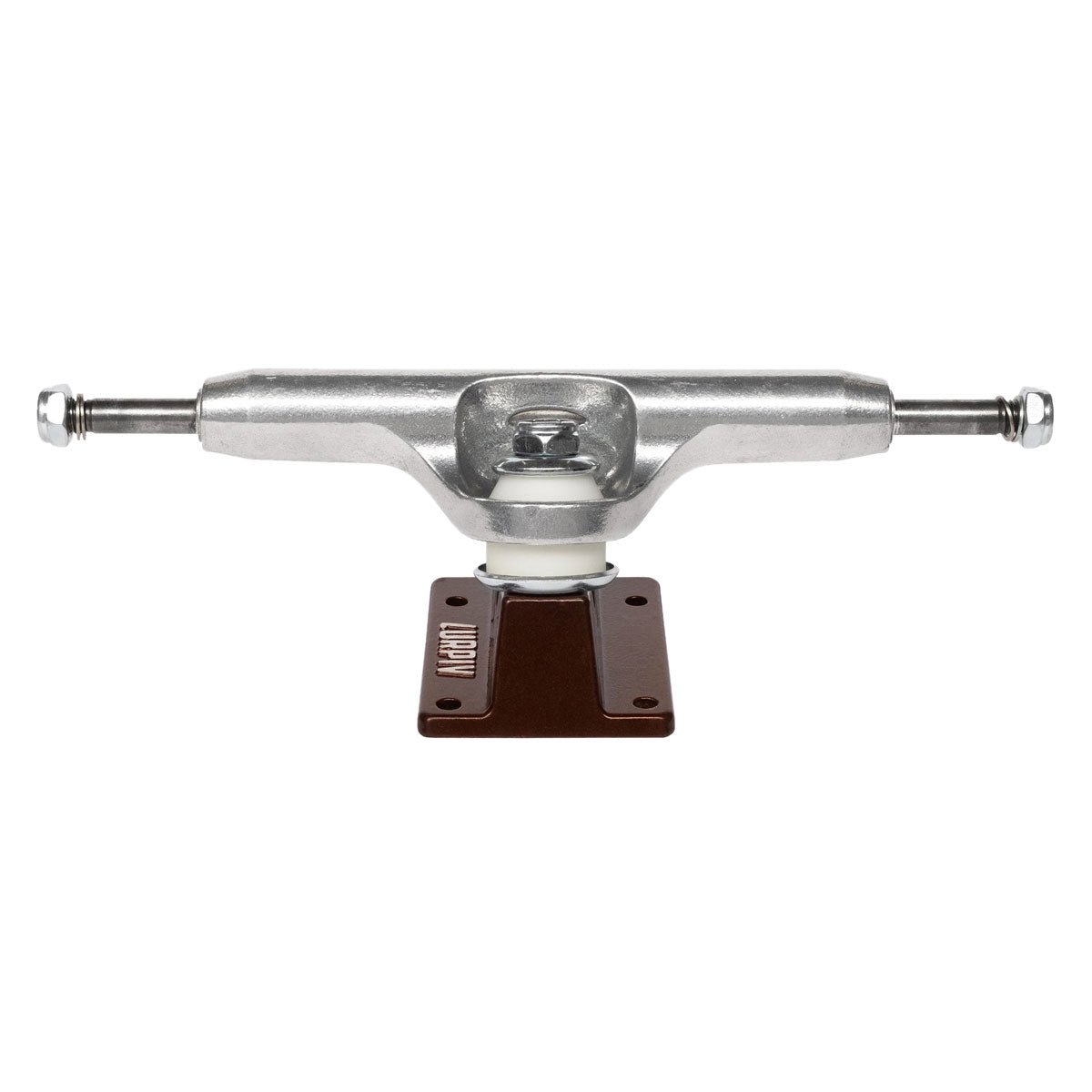 Lurpiv 3 Hollow Skateboard Trucks - Polished/Brown - 145mm image 2