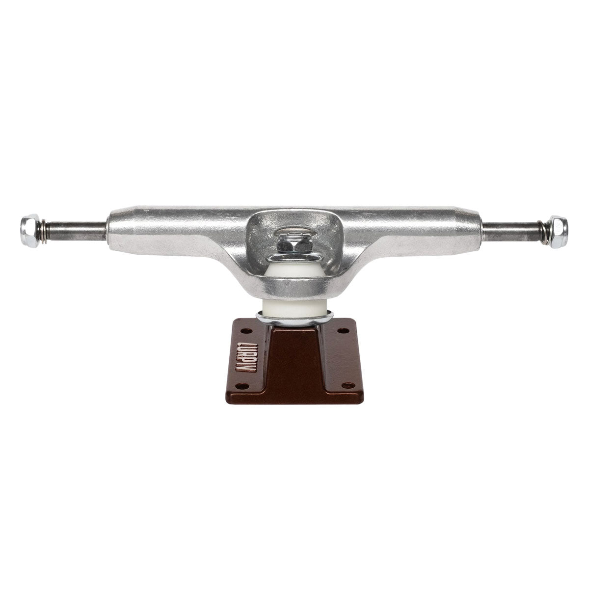Lurpiv 3 Hollow Skateboard Trucks - Polished/Brown - 155mm image 2