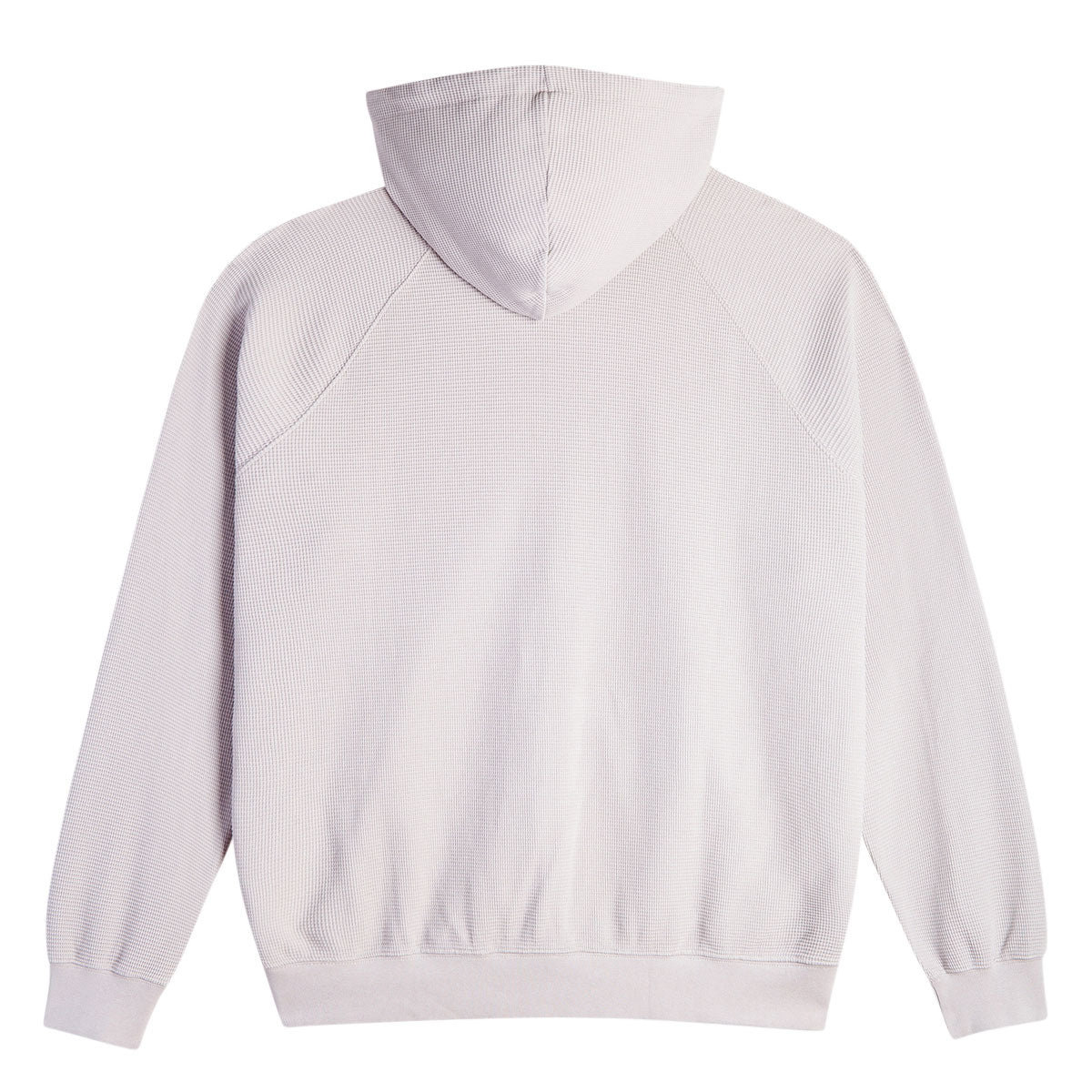 Polar Waffle Zip Hoodie - Pale Taupe image 2
