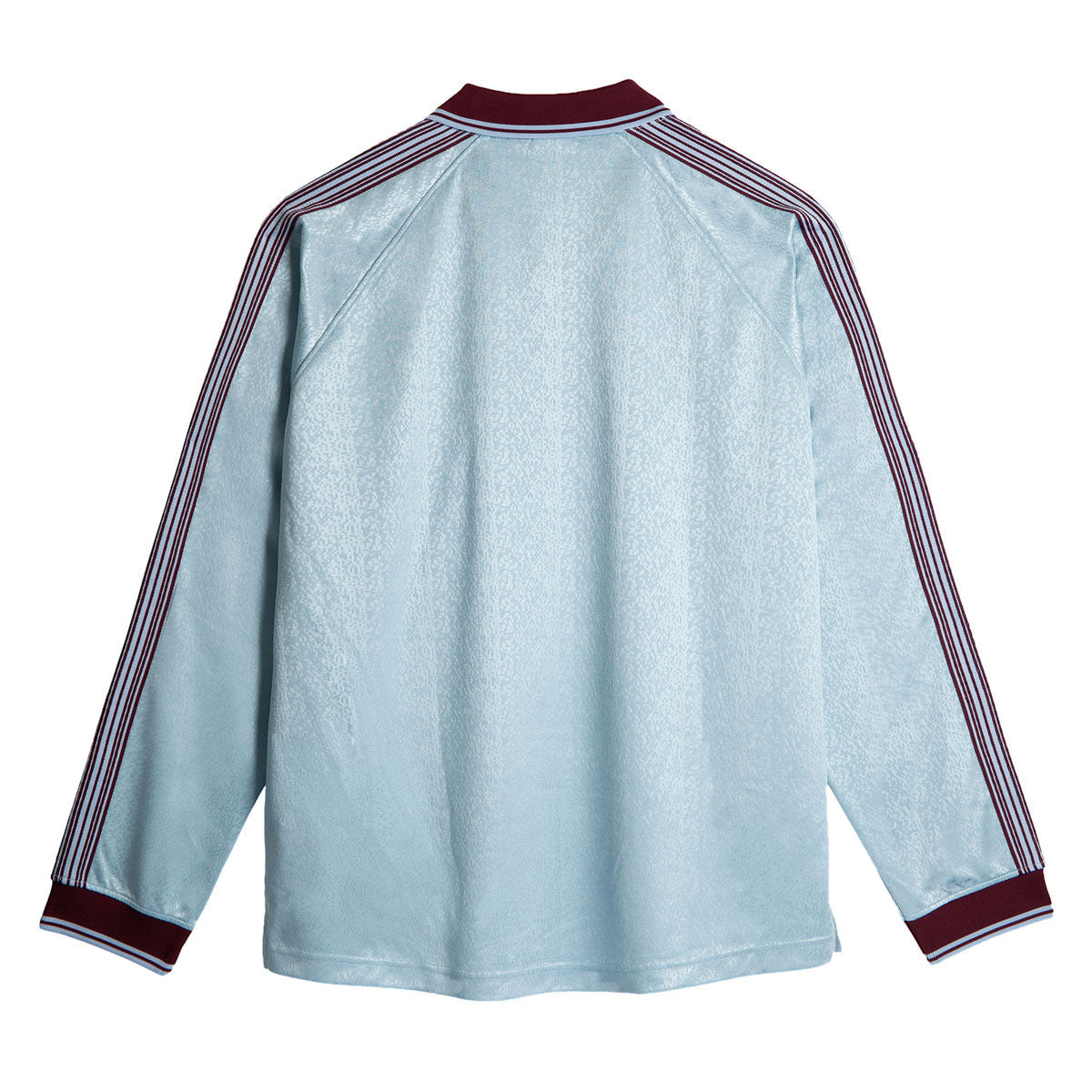 Polar Davie Long Sleeve Shirt - Sky Blue/Wine image 2