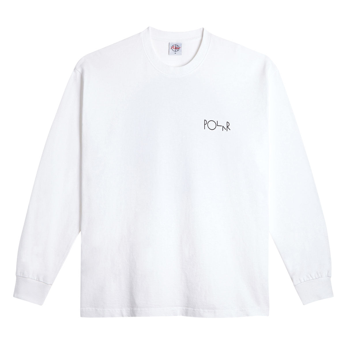 Polar Klez Crossing Fill Logo Long Sleeve T-Shirt - White image 2