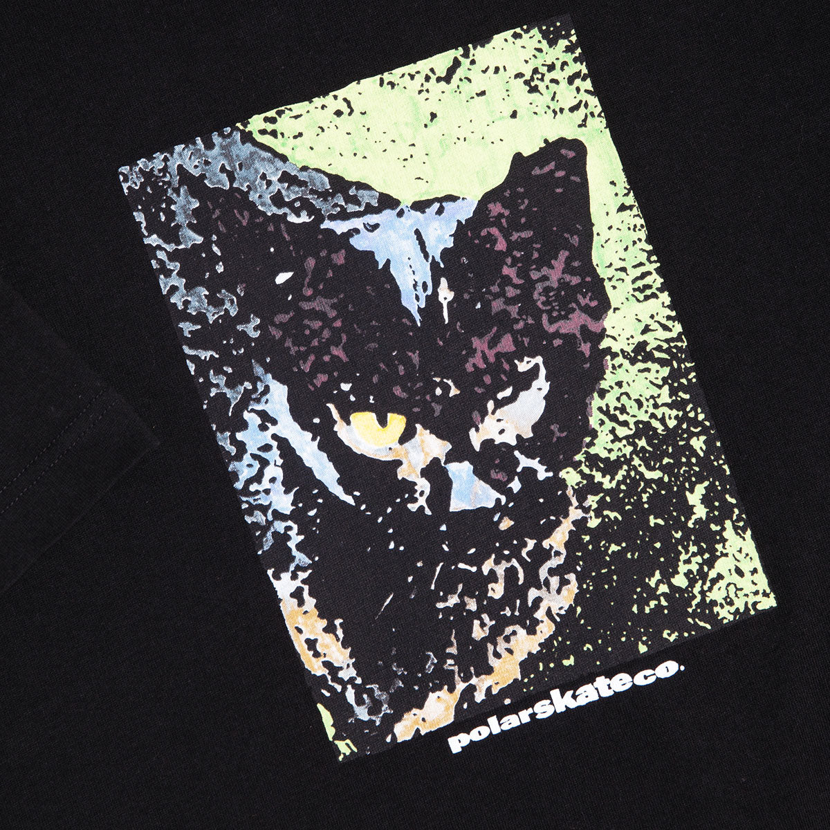 Polar Cat T-Shirt - Black image 2