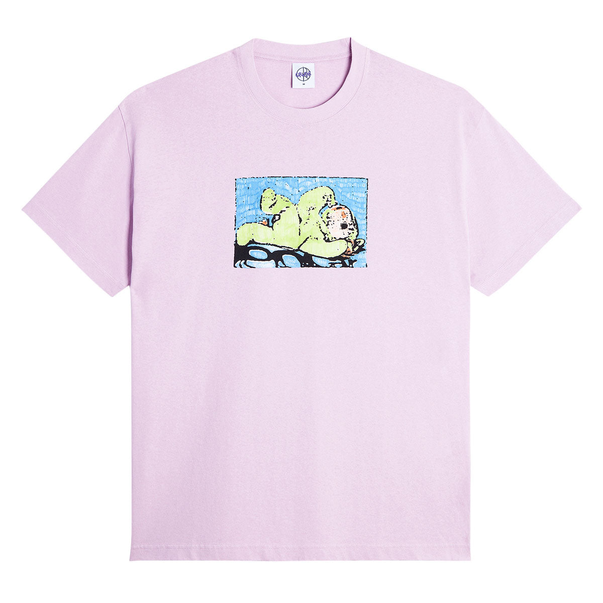 Polar Lazy Bunny T-Shirt - Orchid image 1