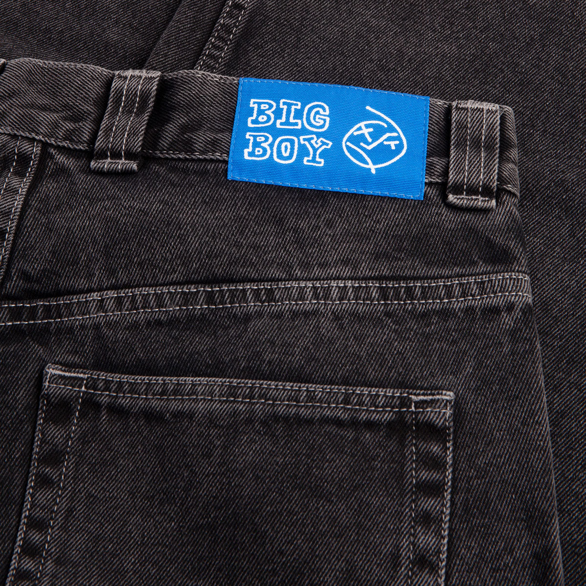 Polar Big Boy OG Logo Jeans - Silver Black image 4