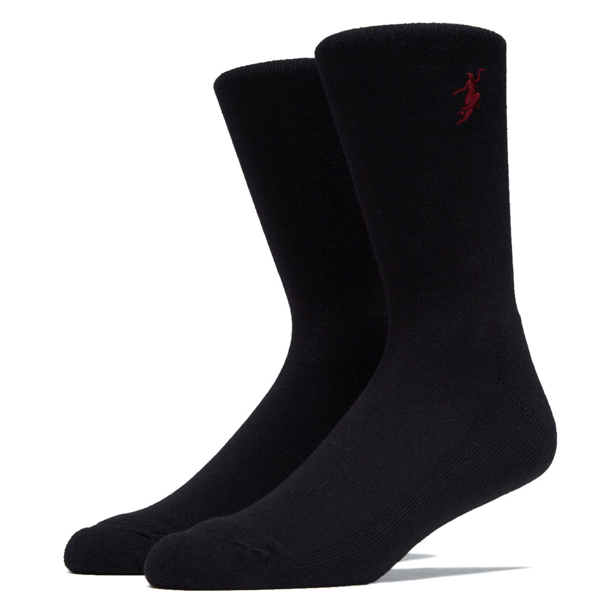 Polar No Complies Forever Business Socks - Black/Redcurrant image 1