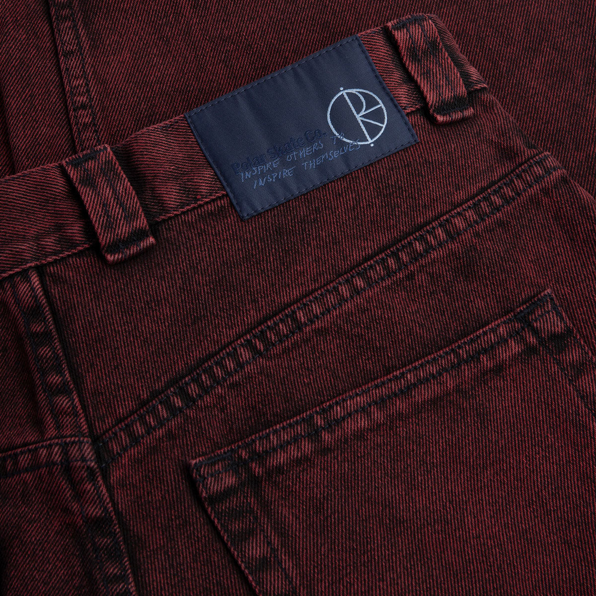 Polar Big Boy OG Jeans - Red Black image 4
