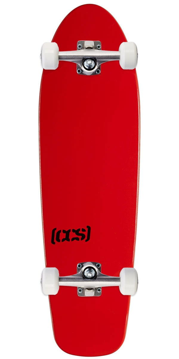 CCS Logo Cruiser Skateboard Complete - Red - 8.00
