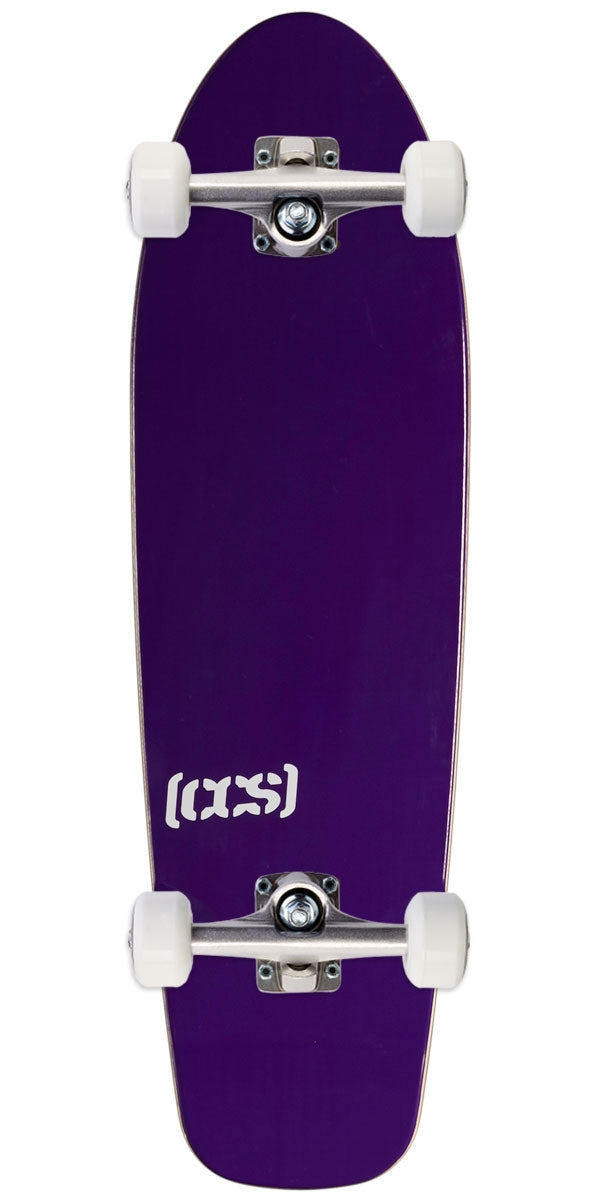 CCS Logo Cruiser Skateboard Complete - Purple - 8.00