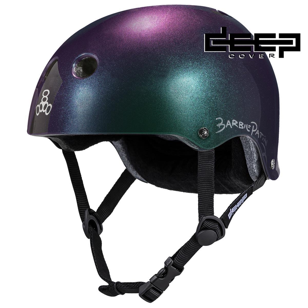 Triple Eight Deep Cover Helmet - Barbie Patin Signature Edition image 1