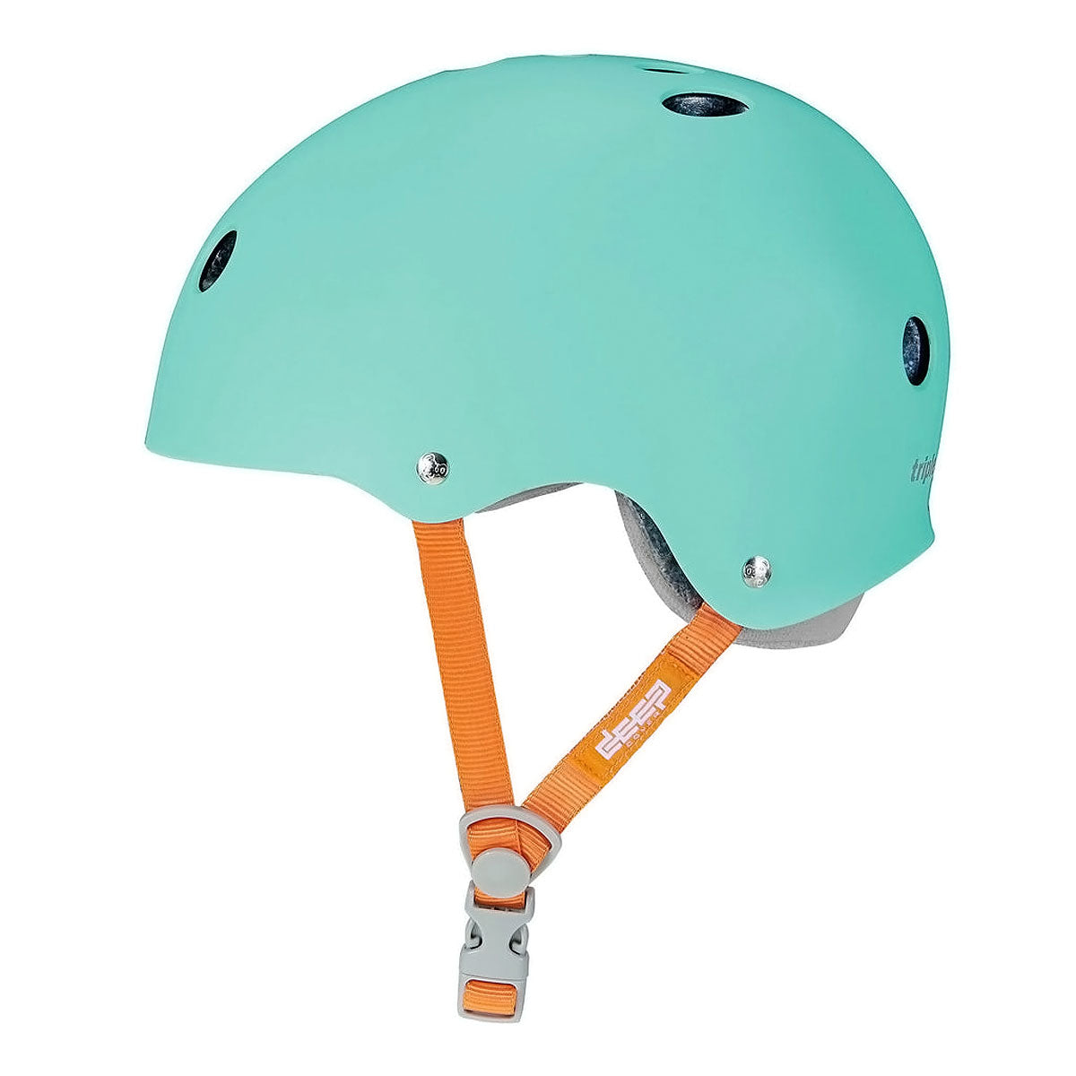 Triple Eight Deep Cover Helmet - Mint Matte image 1