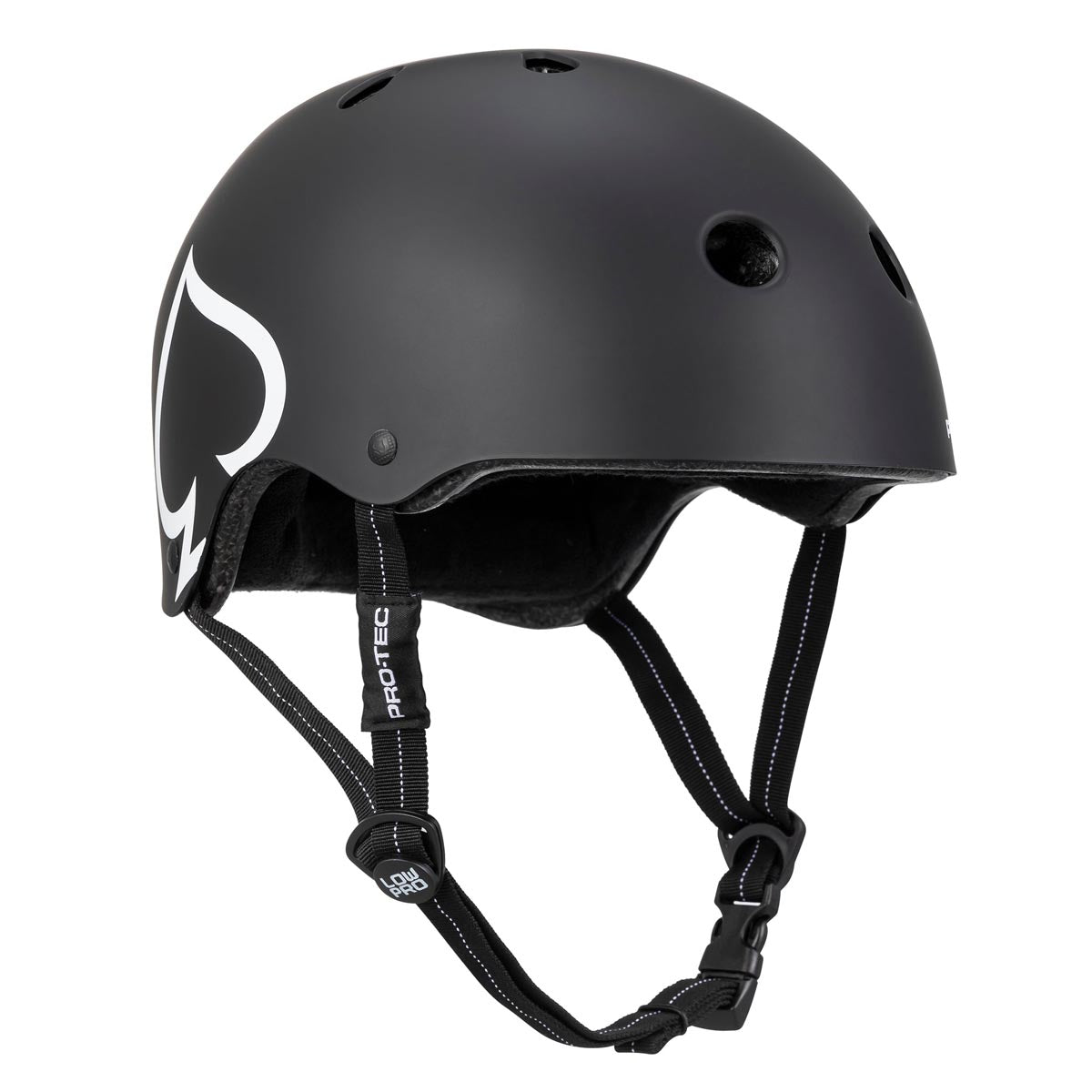 Pro-Tec Low Pro Helmet - Black Matte image 1