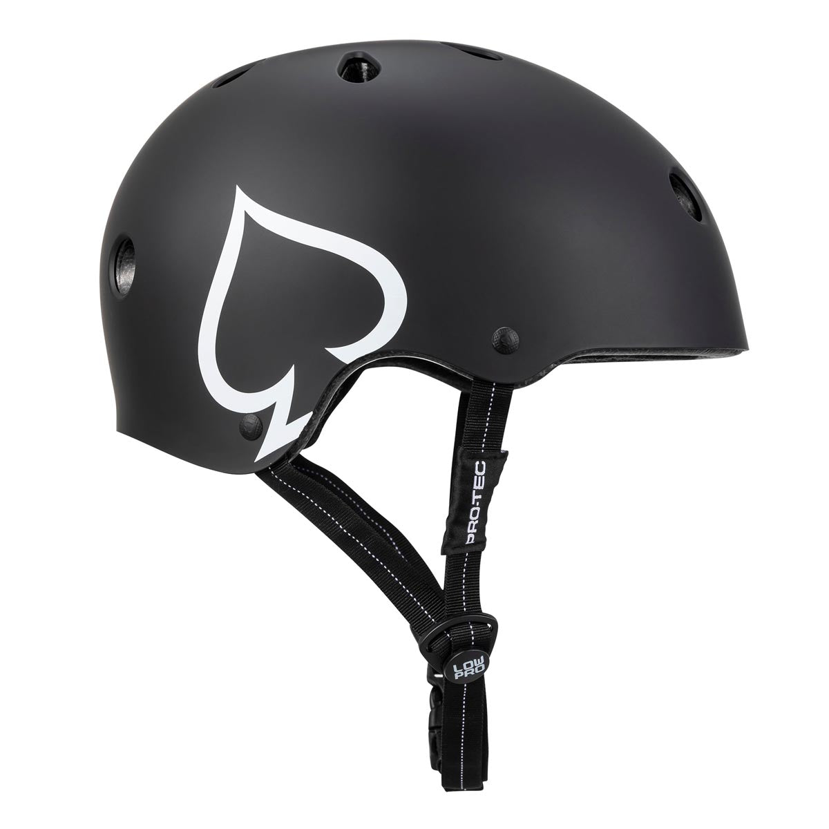 Pro-Tec Low Pro Helmet - Black Matte image 2