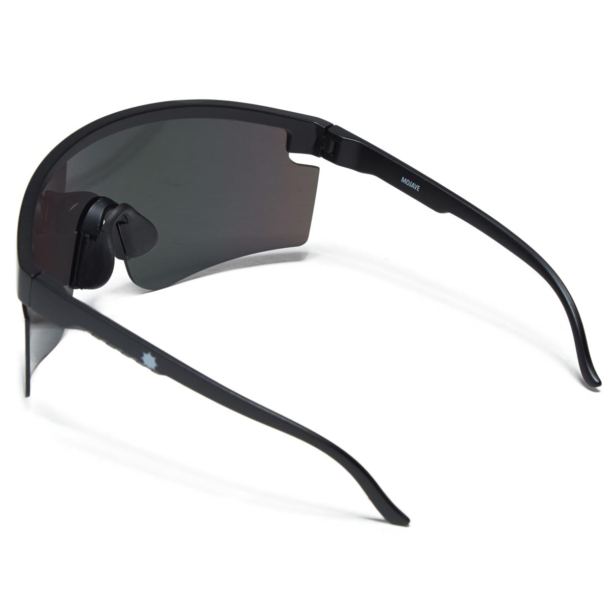 Glassy Mojave Polarized Sunglasses - Black/Green Mirror image 2