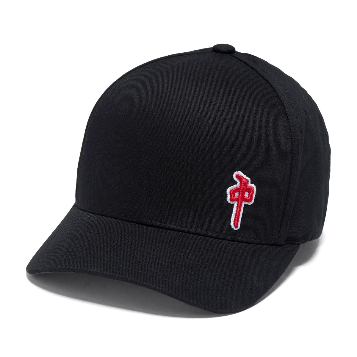 RDS Durst Unipanel Flexfit Hat - Black/Red image 1