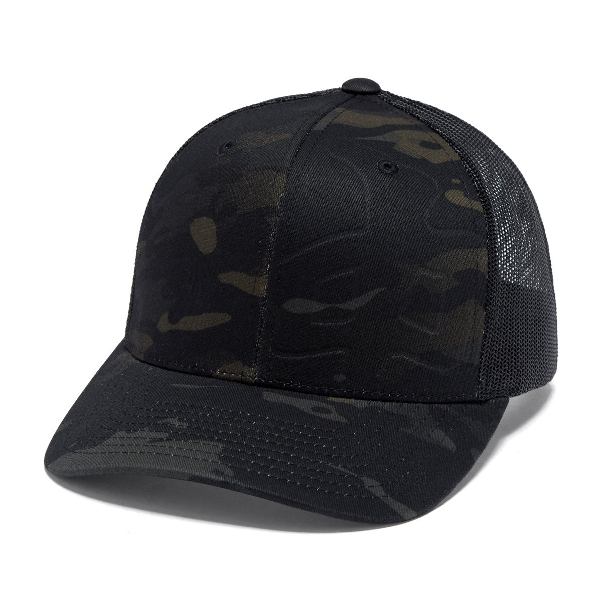 RDS Bleed Snapback Hat - Black Camo image 1