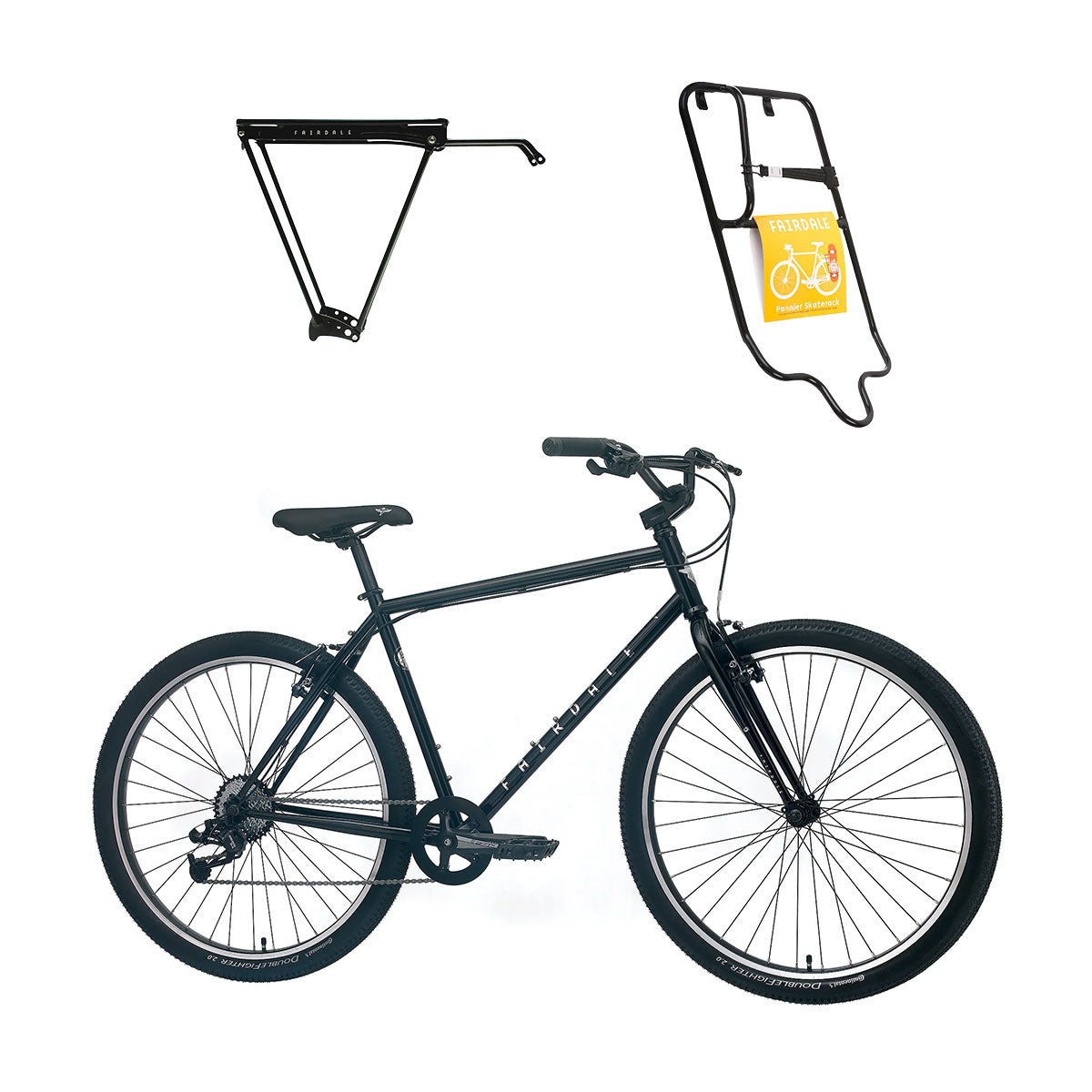 Fairdale Ridgemont Skate Bike - Gloss Black image 1