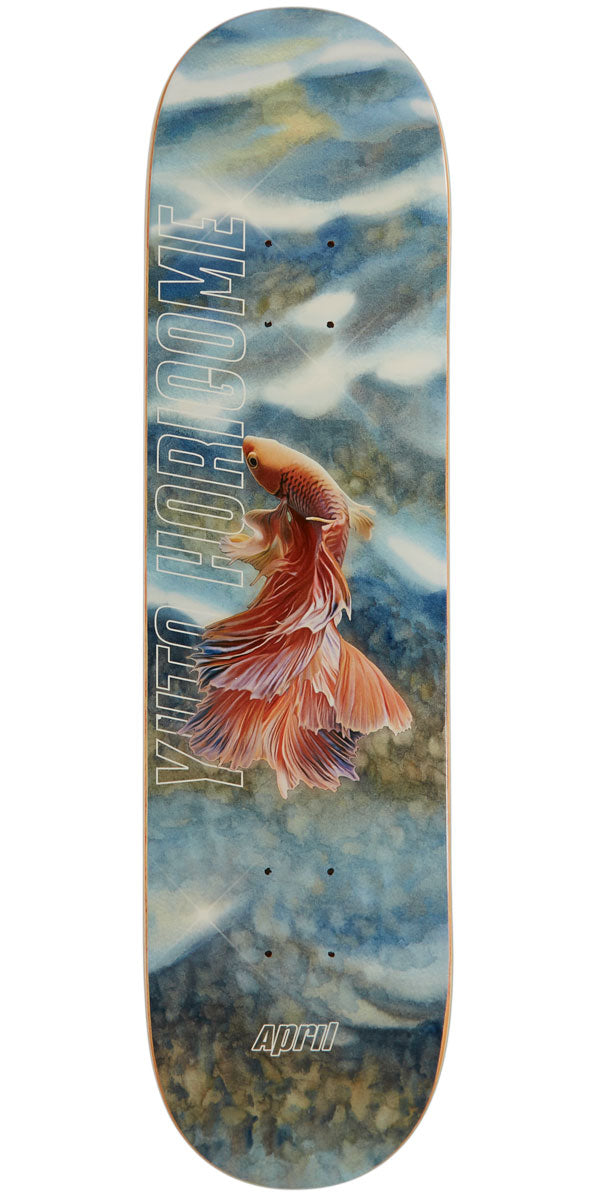 April Yuto Horigome Tropical Skateboard Deck - 8.00