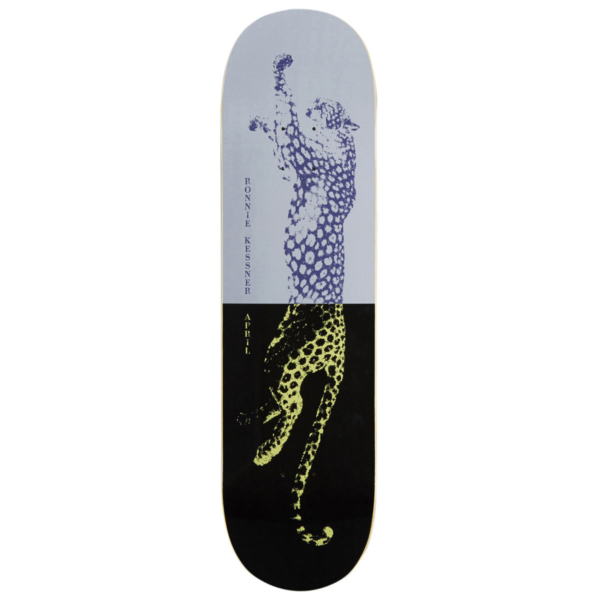 April Ronnie Kessner Two Tone Skateboard Deck - 8.25