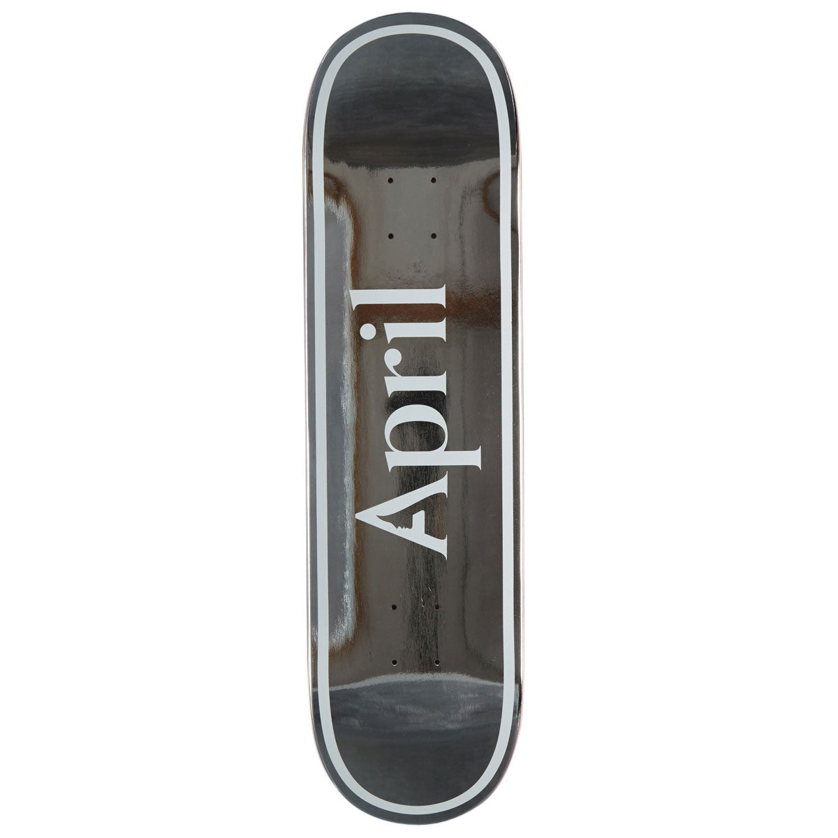 April OG Logo Skateboard Deck - Foil - 8.00