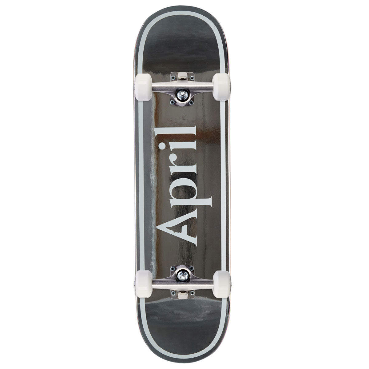 April OG Logo Skateboard Complete - Foil - 8.25