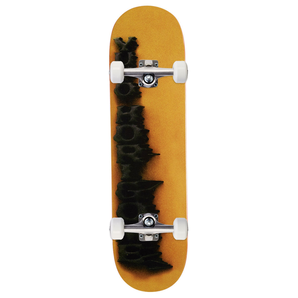 April Yuto Horigome Stamp Skateboard Complete - Orange - 8.25