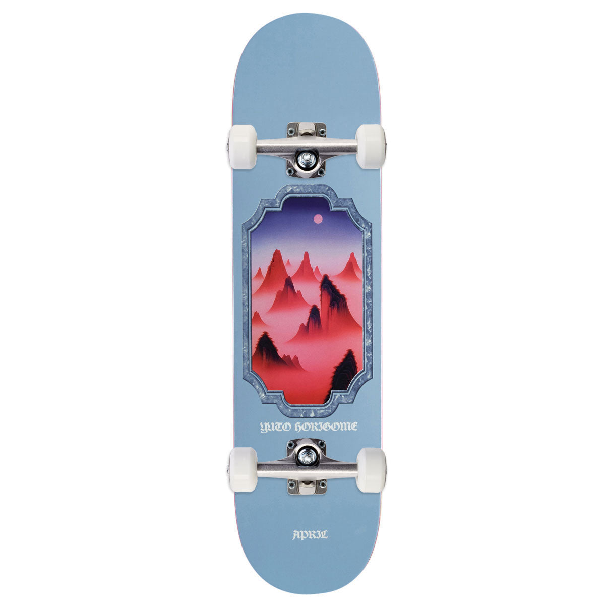 April Yuto Horigome Misty Skateboard Complete - 8.00