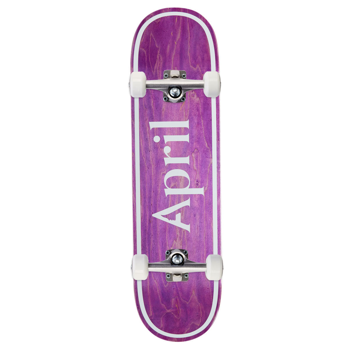 April OG Logo Skateboard Complete - Purple - 8.25