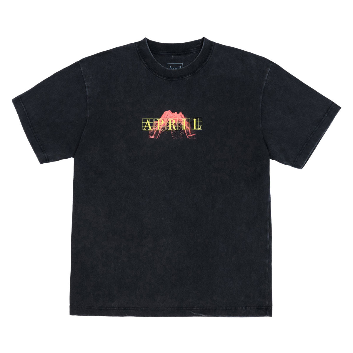 April Gridlock T-Shirt - Vintage Black image 1