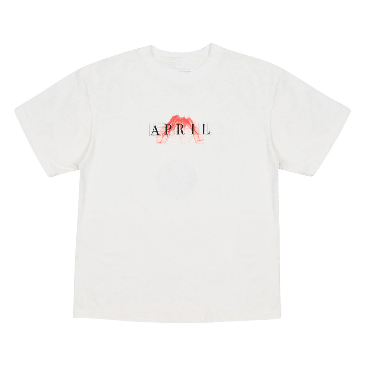 April Gridlock T-Shirt - White image 1