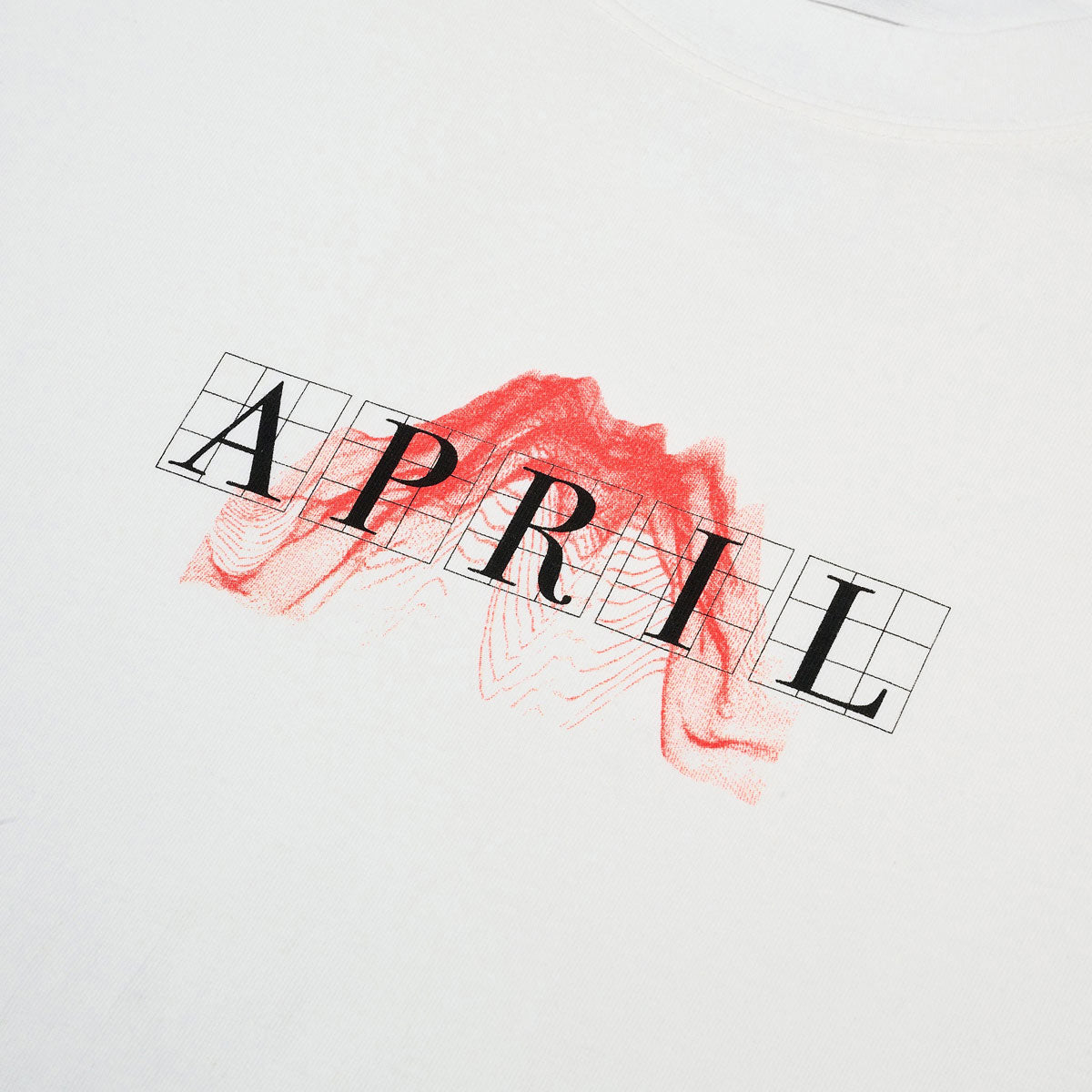 April Gridlock T-Shirt - White image 2