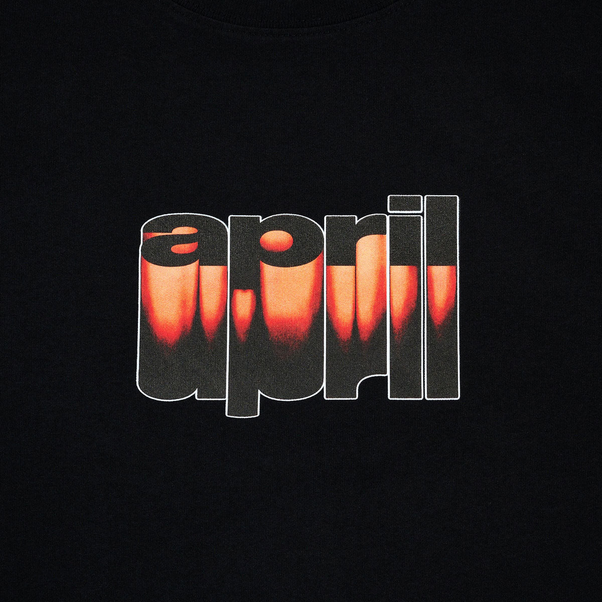 April Rusted Over T-Shirt - Black image 2