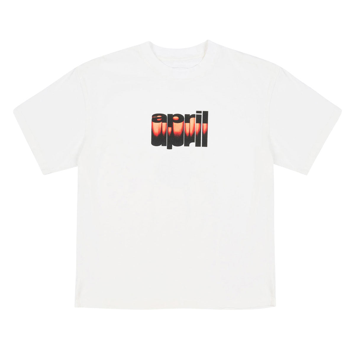 April Rusted Over T-Shirt - White image 1