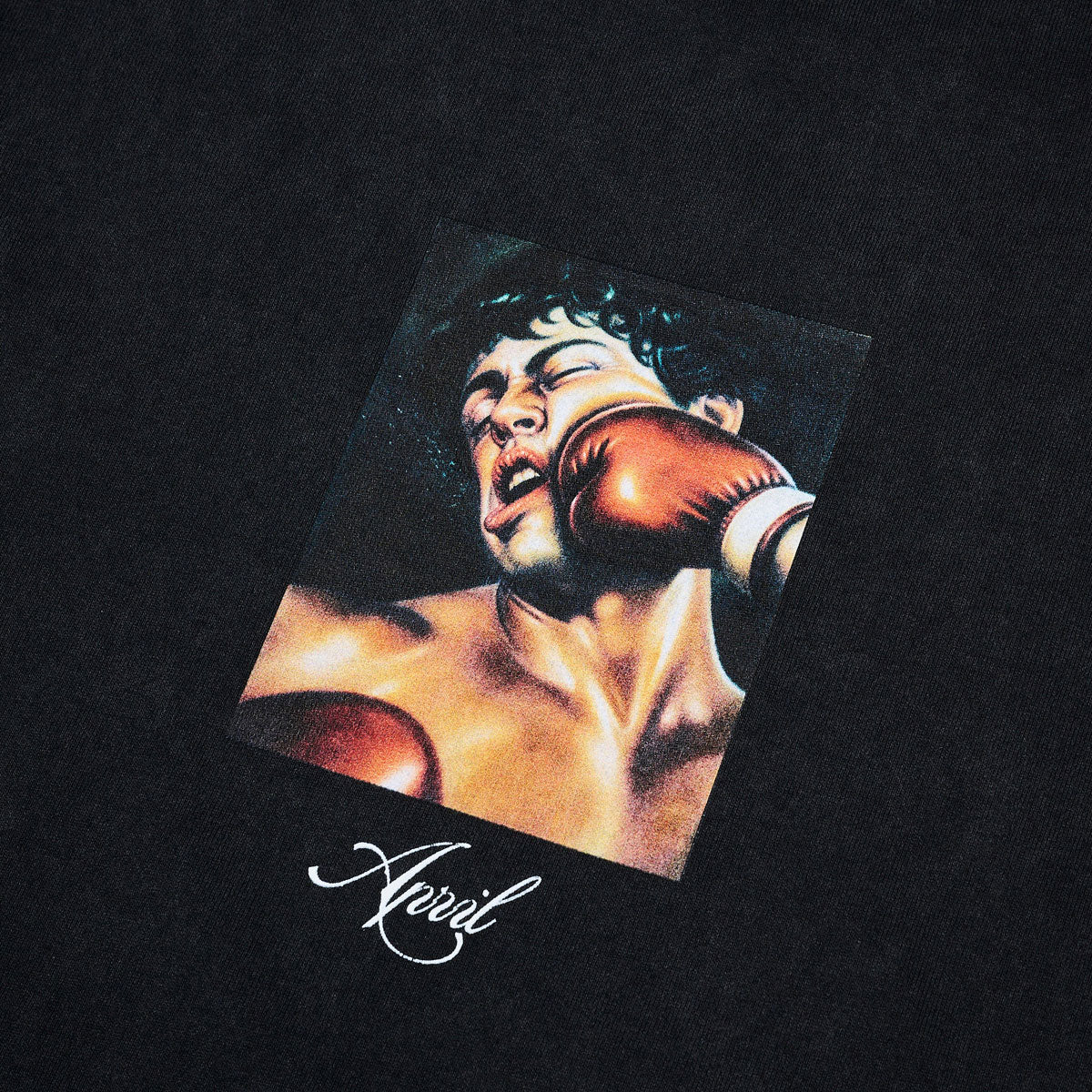 April Knockout T-Shirt - Black image 2