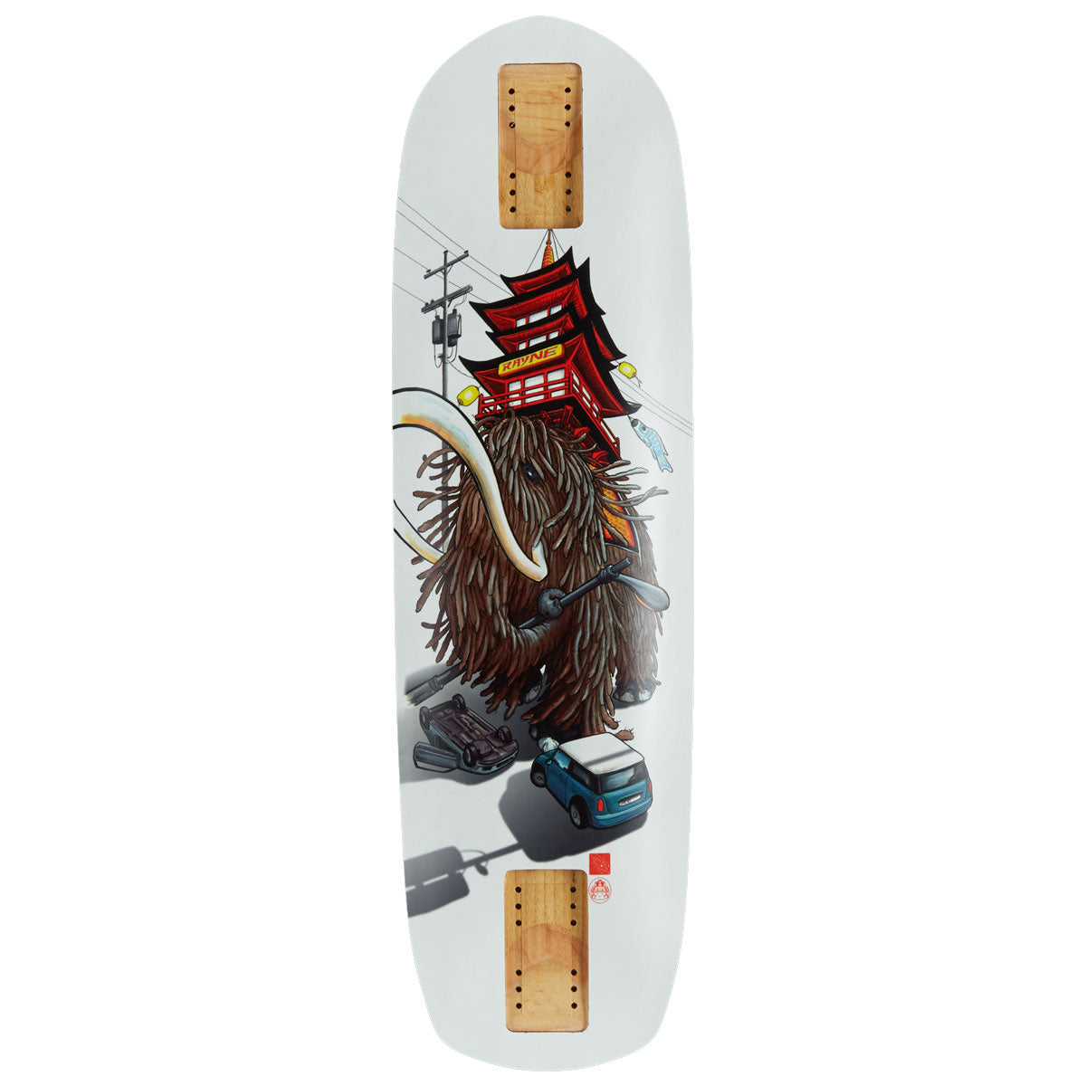 Rayne Exorcist Tamale Tech Longboard Deck image 1