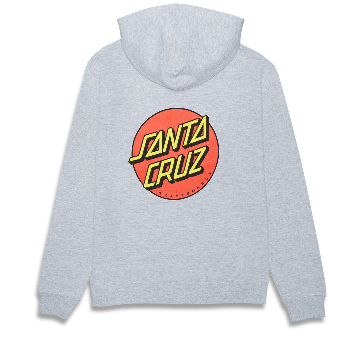 Santa Cruz Youth Classic Dot Hoodie - Grey Heather image 2