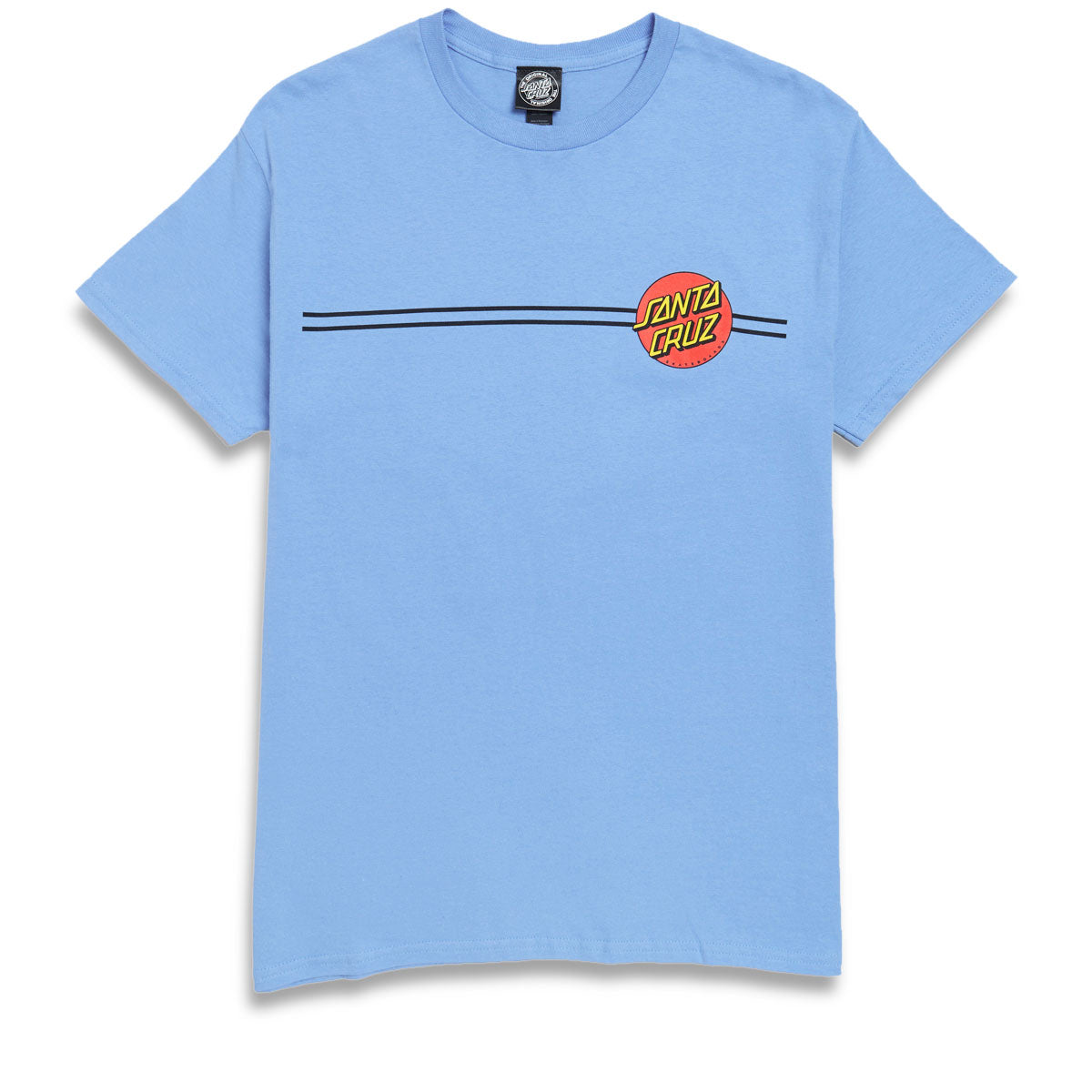 Santa Cruz Classic Dot T-Shirt - Carolina Blue image 1