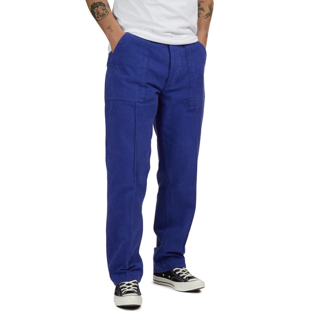 CCS French Surplus Chore Pants - Blue image 1