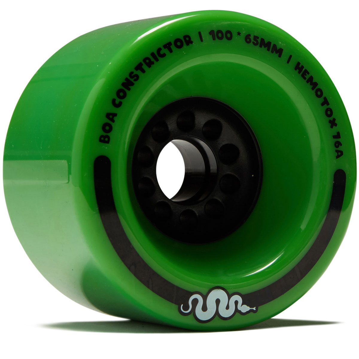 Boa Constrictor 76a Longboard Wheels - Jungle Green - 100mm image 1