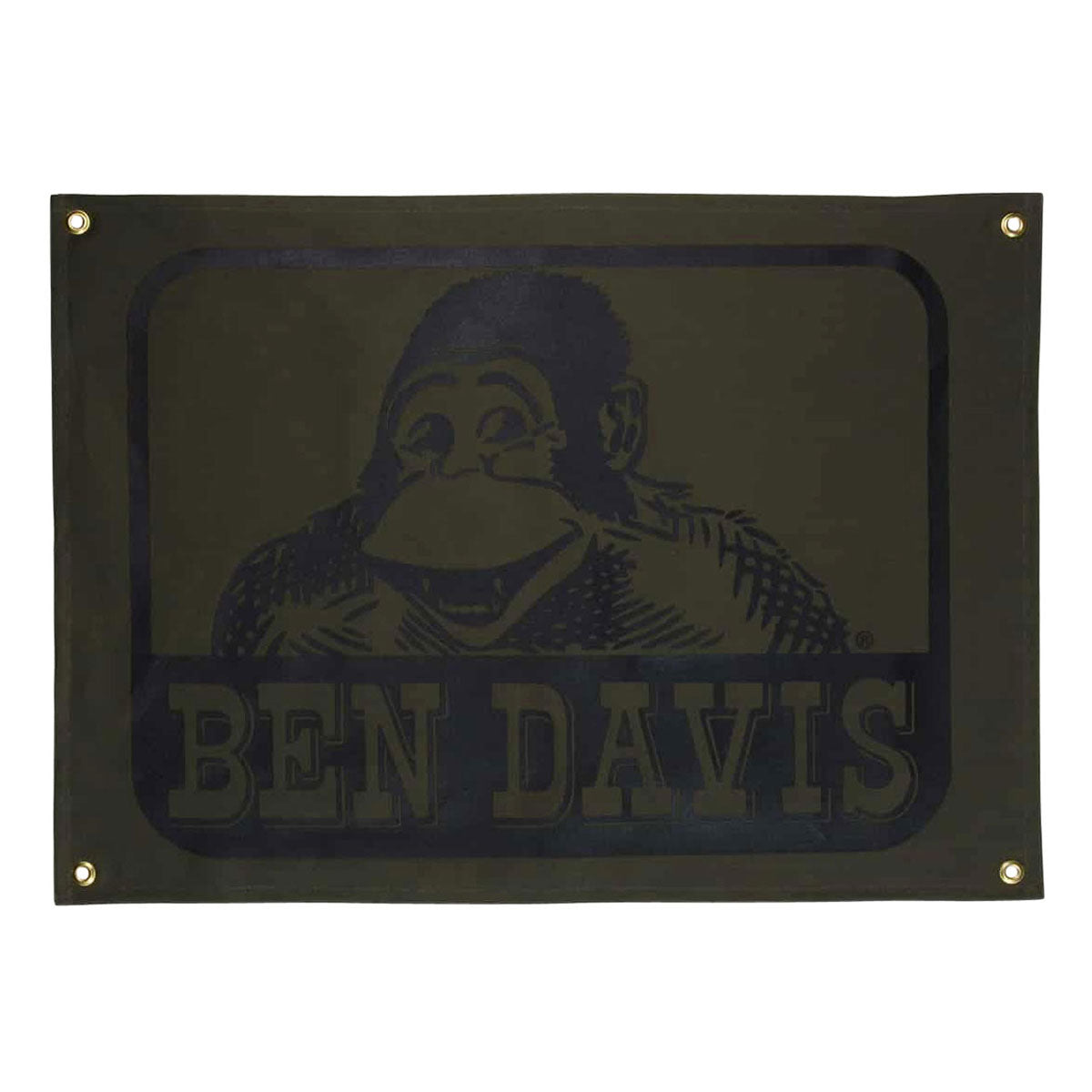 Ben Davis Canvas Banner - Olive Duck image 1