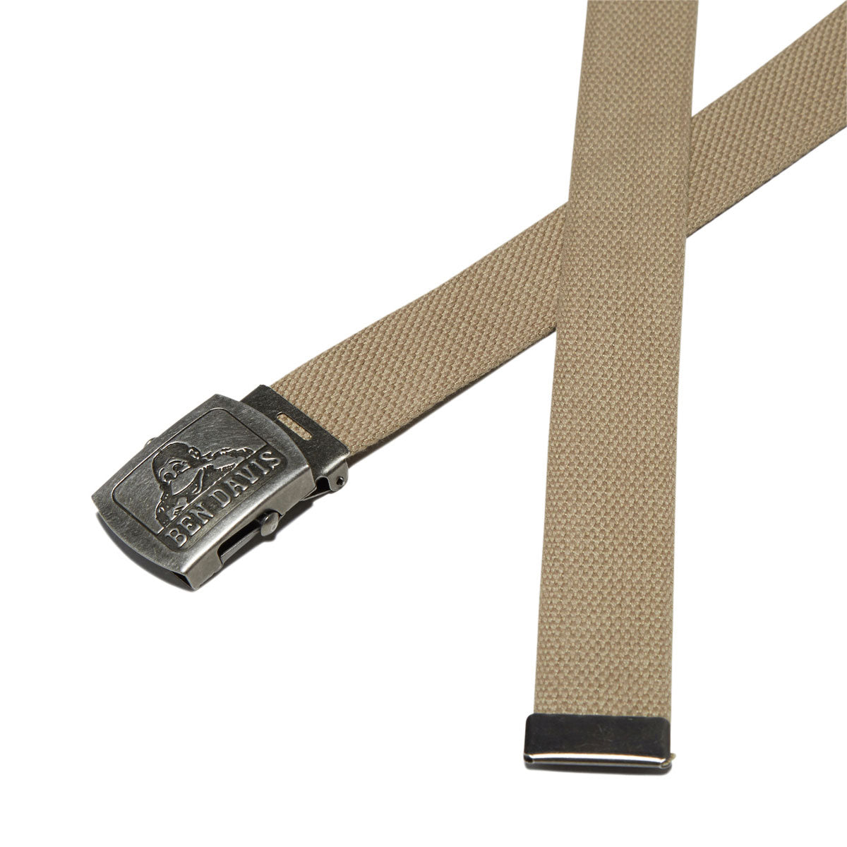Ben Davis Cotton Webbing Belt - Khaki image 2