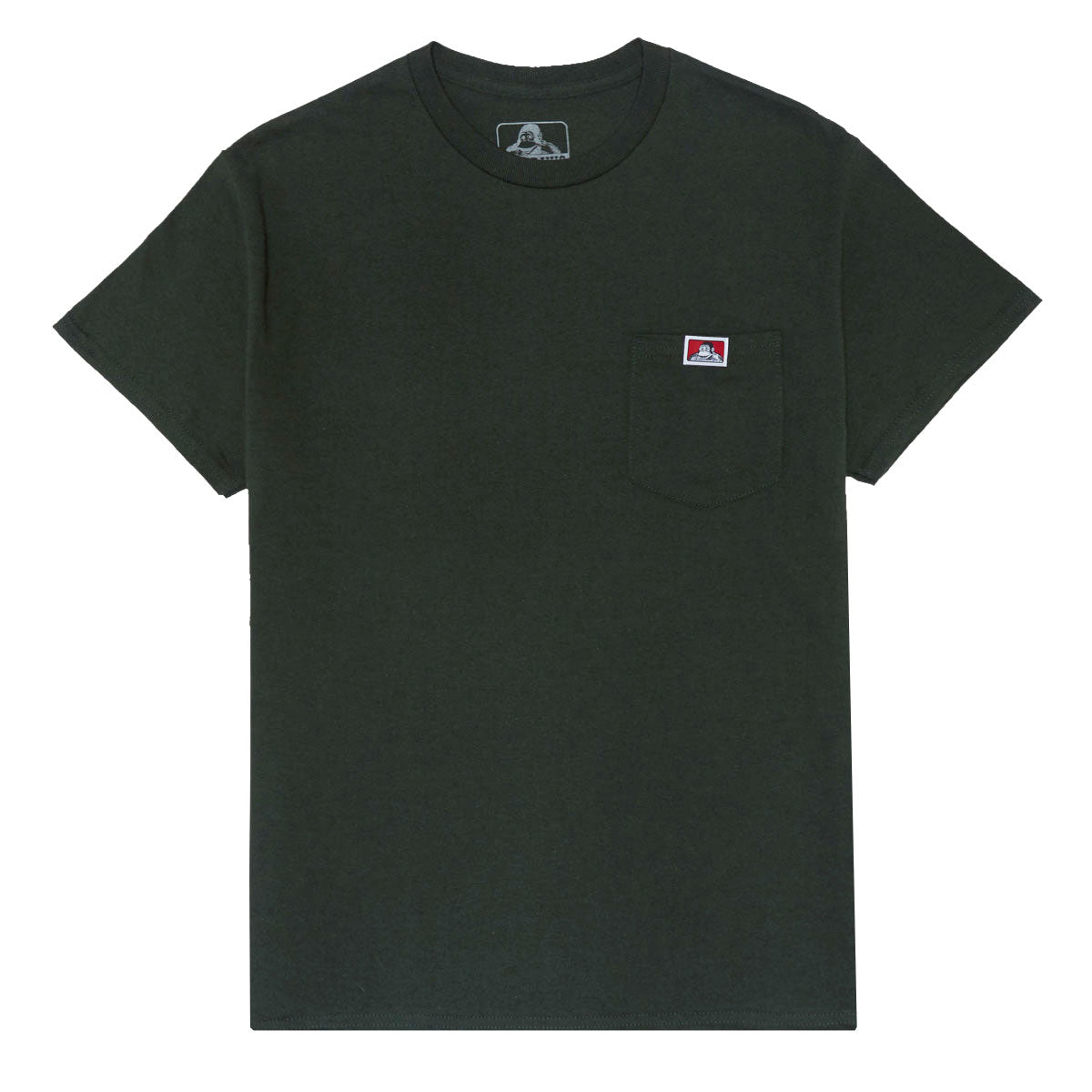 Ben Davis Pocket T-Shirt - Hunter Green image 1