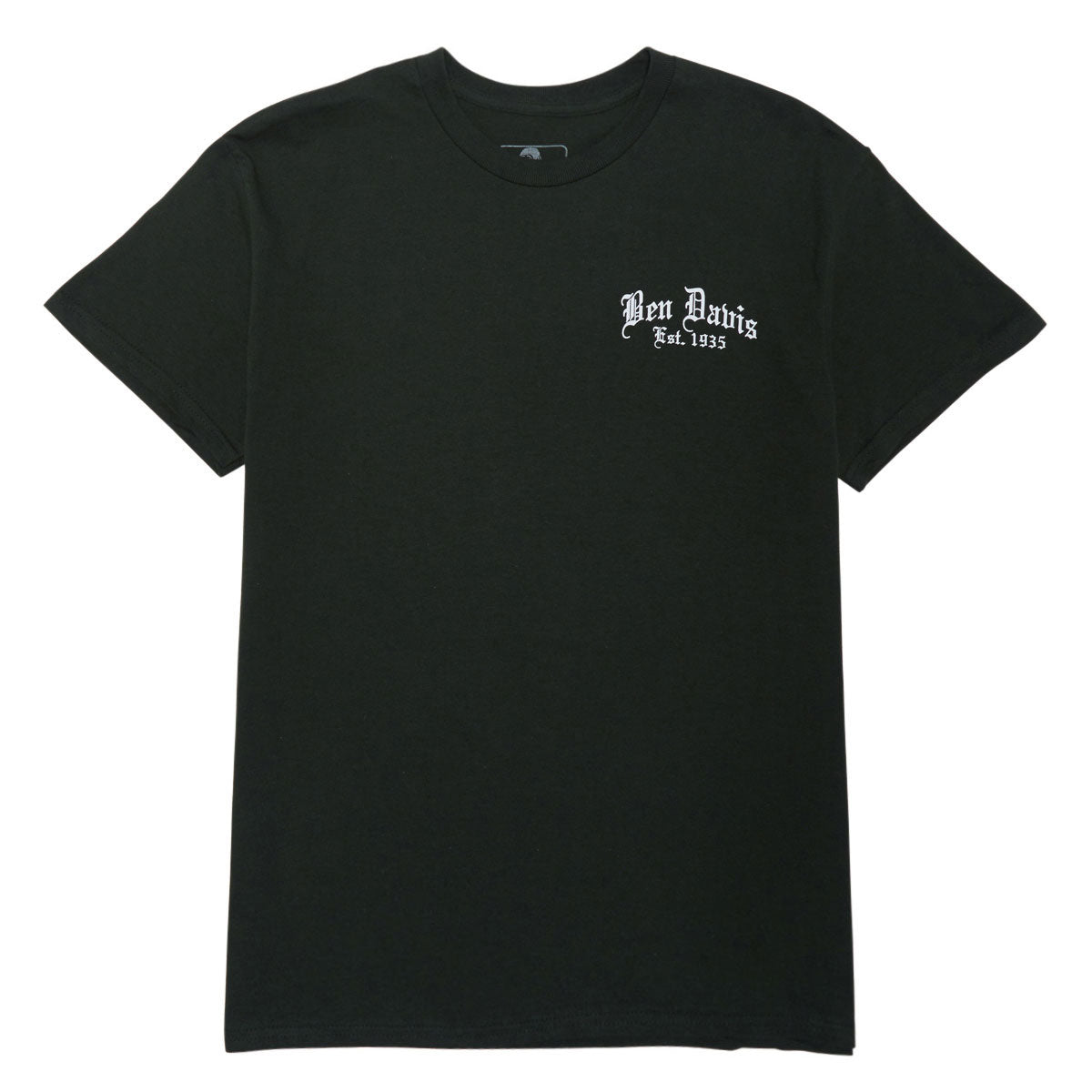 Ben Davis Paisley Logo T-Shirt - Green image 2