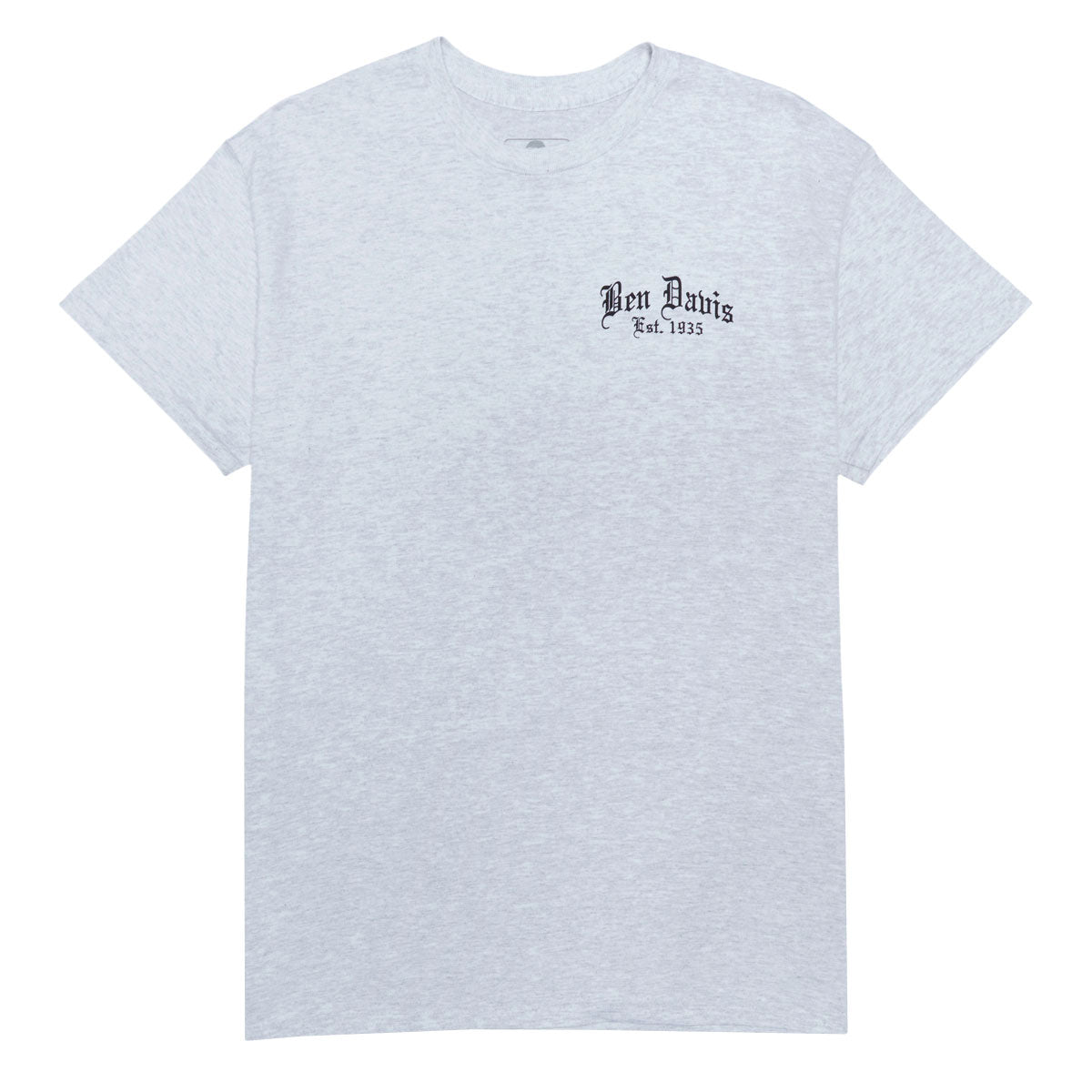 Ben Davis Paisley Logo T-Shirt - Ash Grey image 2