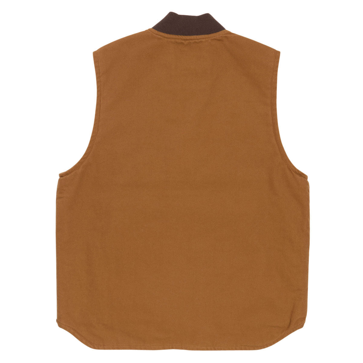 Ben Davis Canvas Lined Vest Jacket - Brown image 2