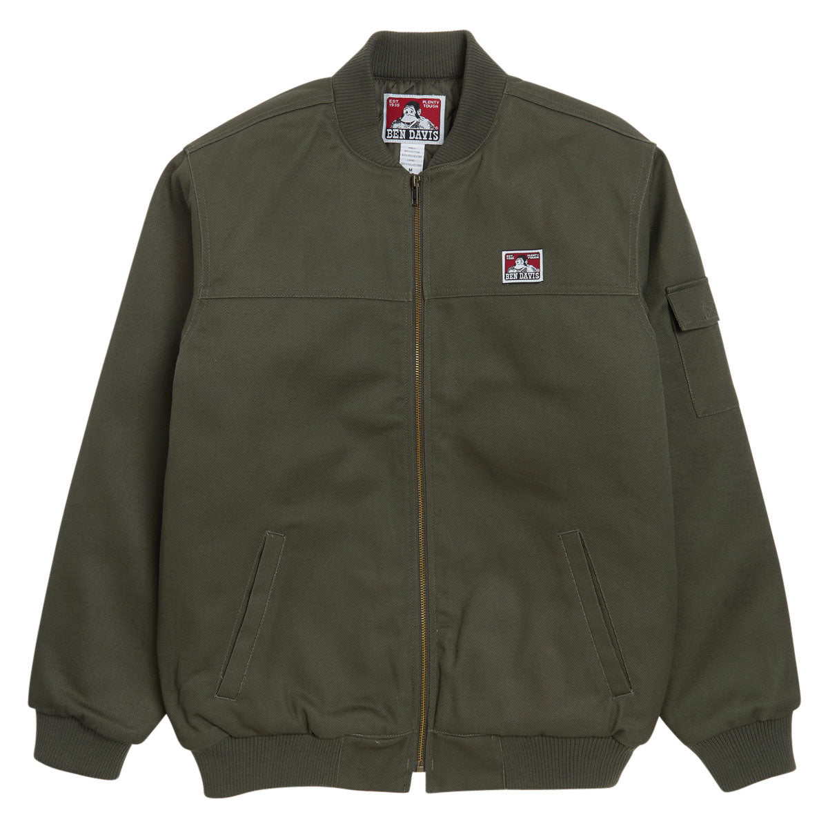 Ben Davis Bomber Jacket - Olive image 1