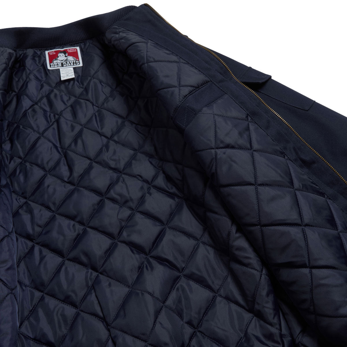 Ben Davis Bomber Jacket - Navy image 4