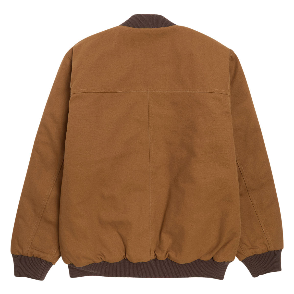 Ben Davis Canvas Bomber Jacket - Brown image 2