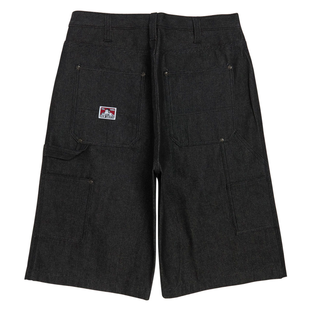 Ben Davis Carpenter Shorts - Black Denim image 2